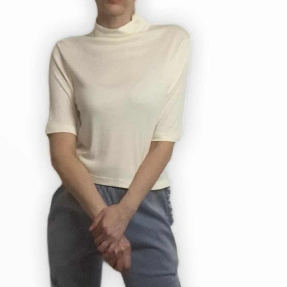 The Temple Top in Ivory